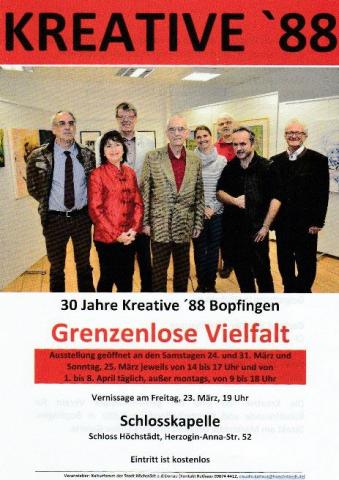Aktivitäten der Kreative 88 im Jahr 2018