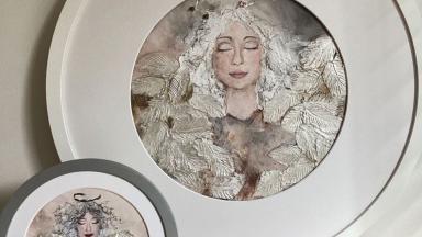 Engelbild von Anette Uhl