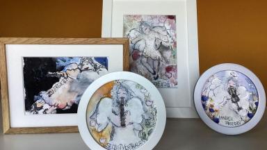 Engelbilder von Anette Uhl