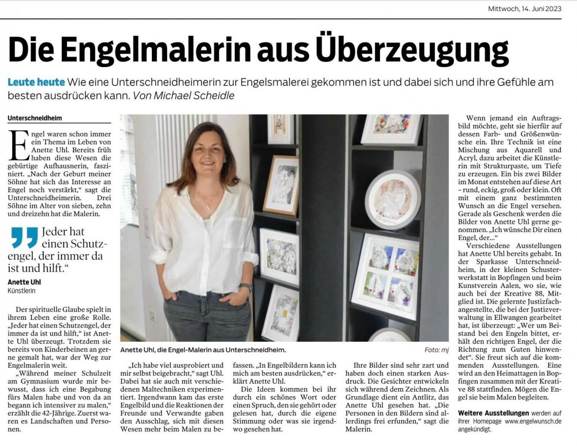 Bericht über Anette Uhl