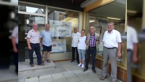 Ausstellung in der Galerie in der Hauptstrasse 35