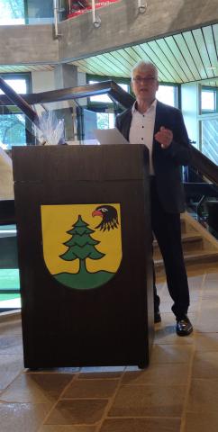 Vernissage in Fichtenau Manred Liebhardt