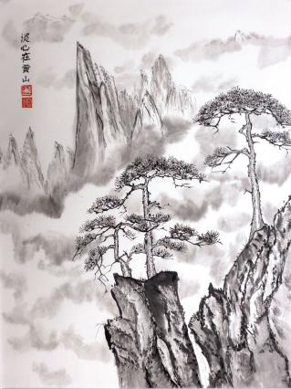 Chinsesiche Malerei Monik Hoffer