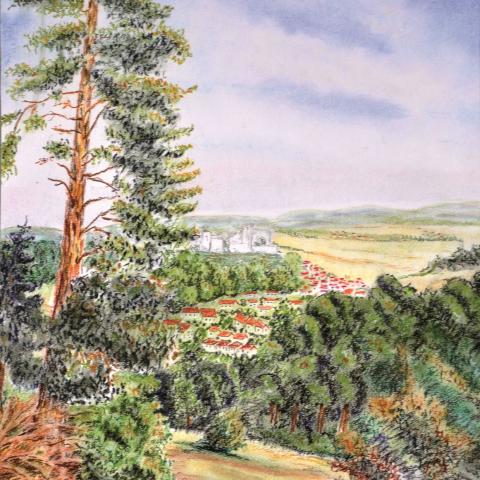 Landschaft von Peter Zitzen