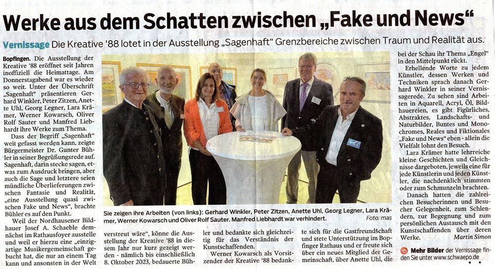 Pressebericht Heimattage 2023 Bopfingen